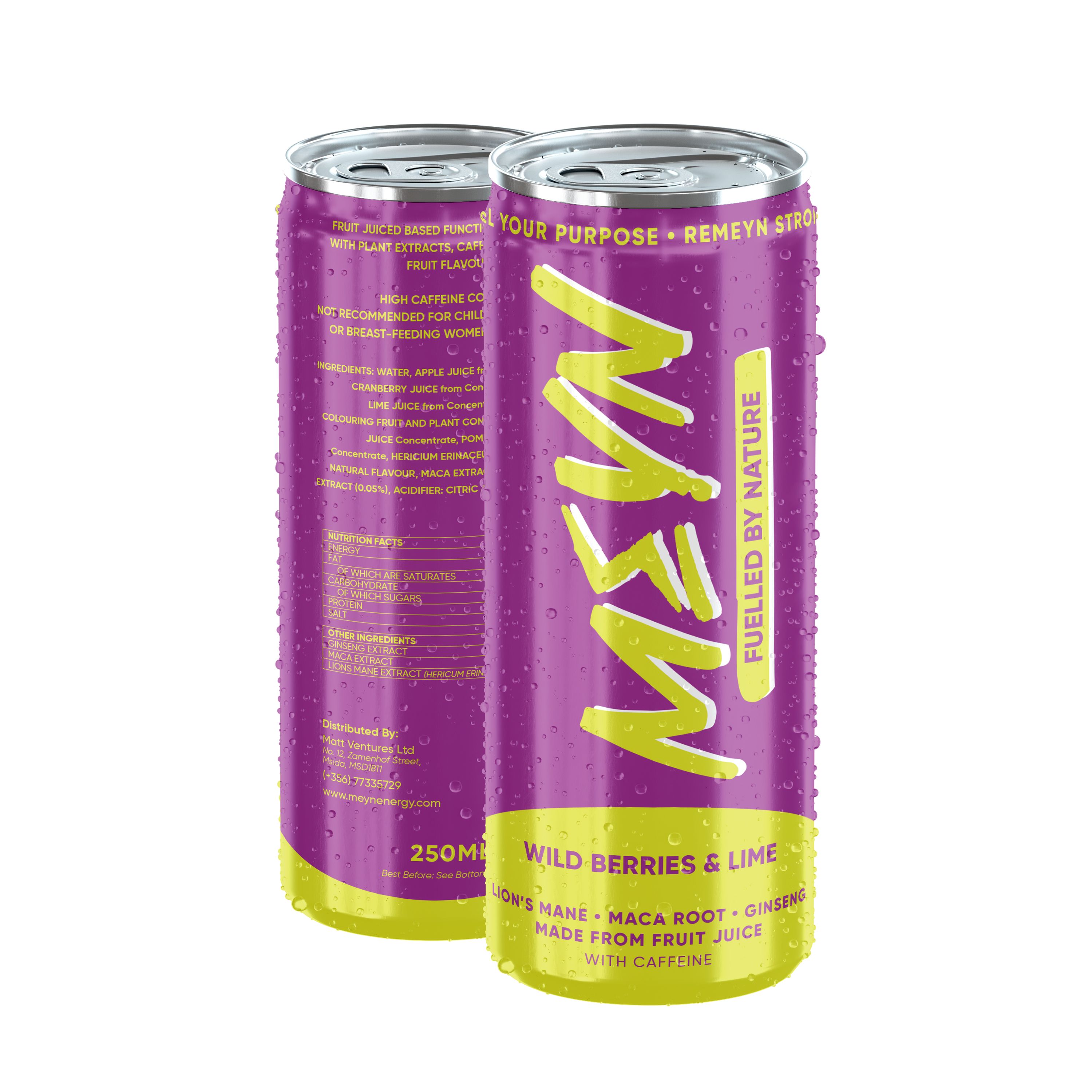 Wild Berries & Lime Can